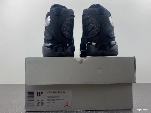 Black Jordan Retro Air Cat 414571-011 13 0719